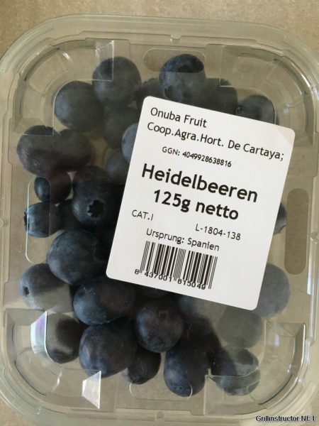 Früchte - Obst - Beeren Crumble vom Grill - Rezept (1)