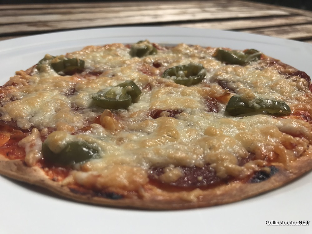 Tortilla Pizza die schnelle Pizza vom Grill Rezept